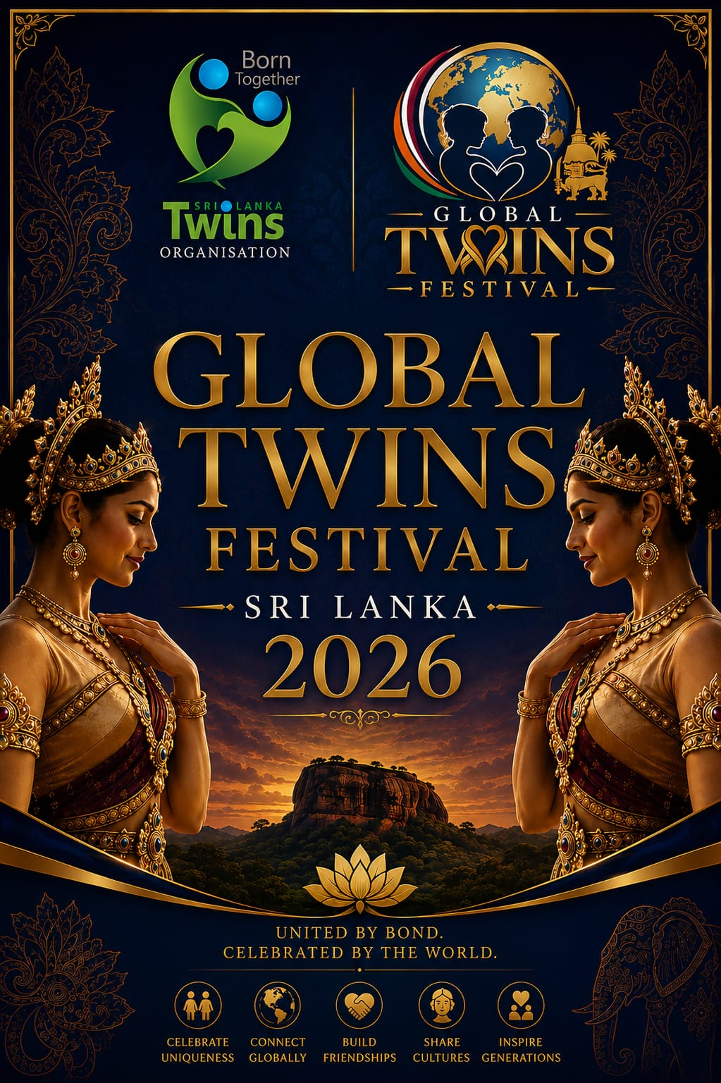 Global Twins Festival 2026 Promotional Poster
