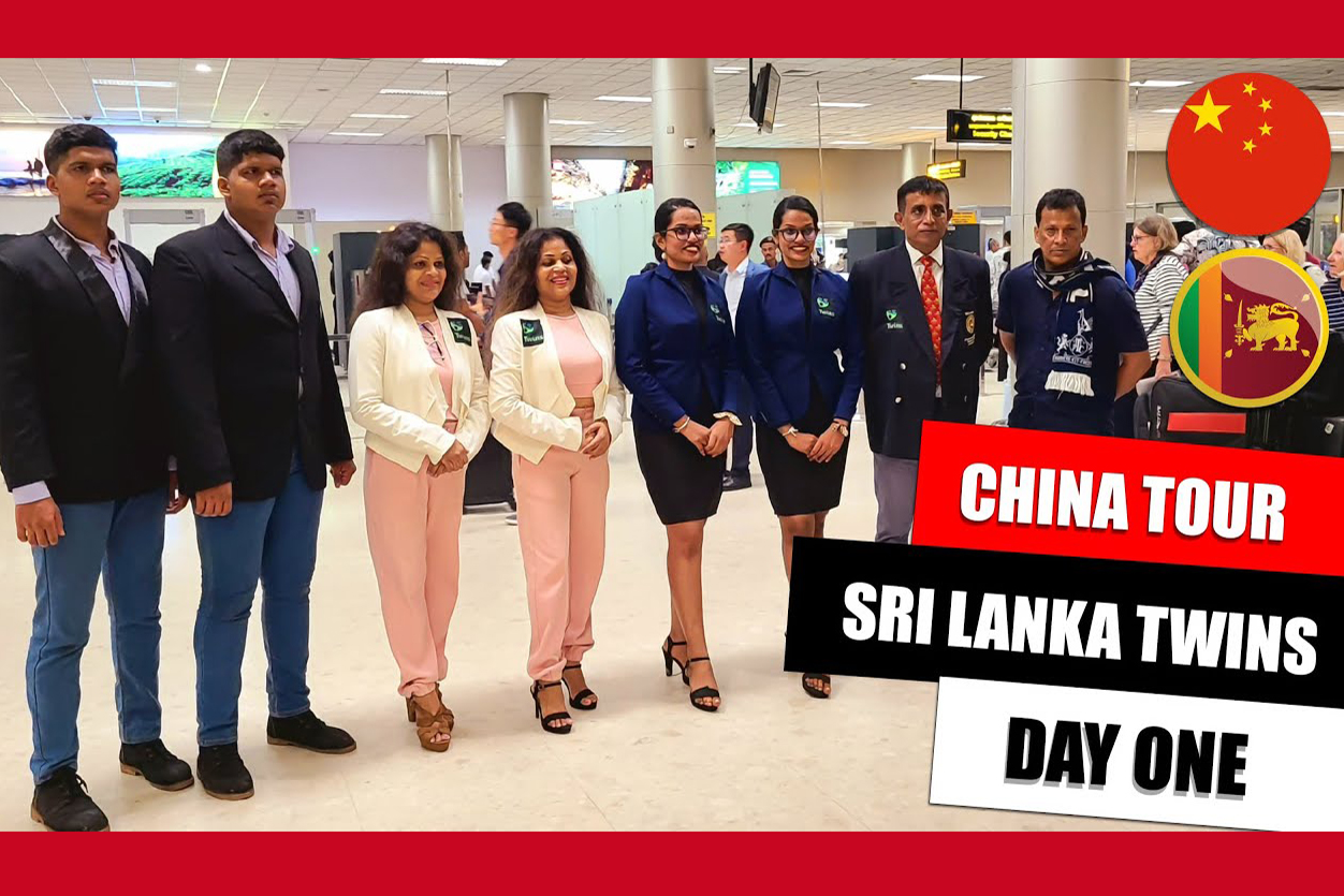 Sri Lankan Twins China Tour 2024